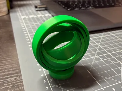 No-axis 4 ring fidget spinner 