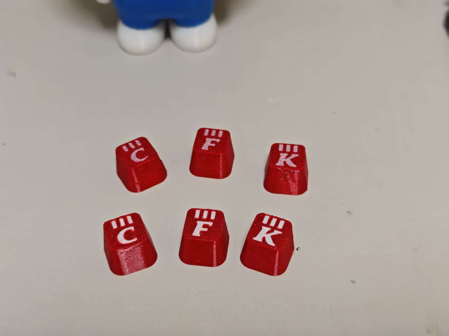 Miniatura 1 do modelo 3D kfc键盘帽  需要ams
