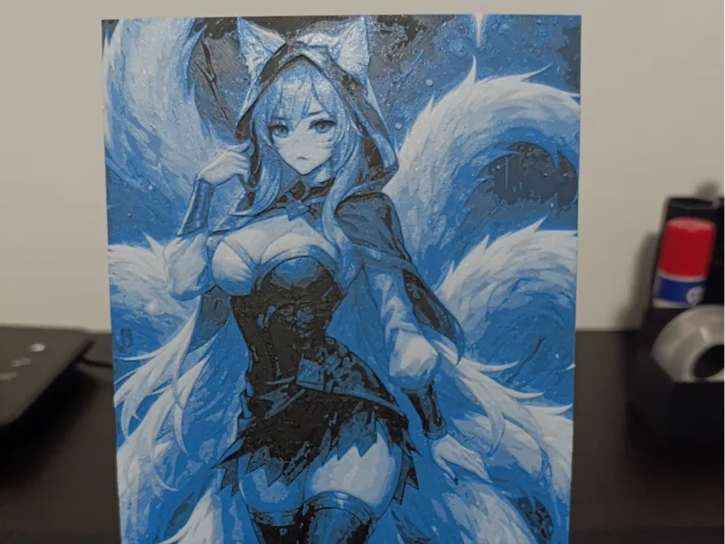 Hueforge Ahri-League of legend