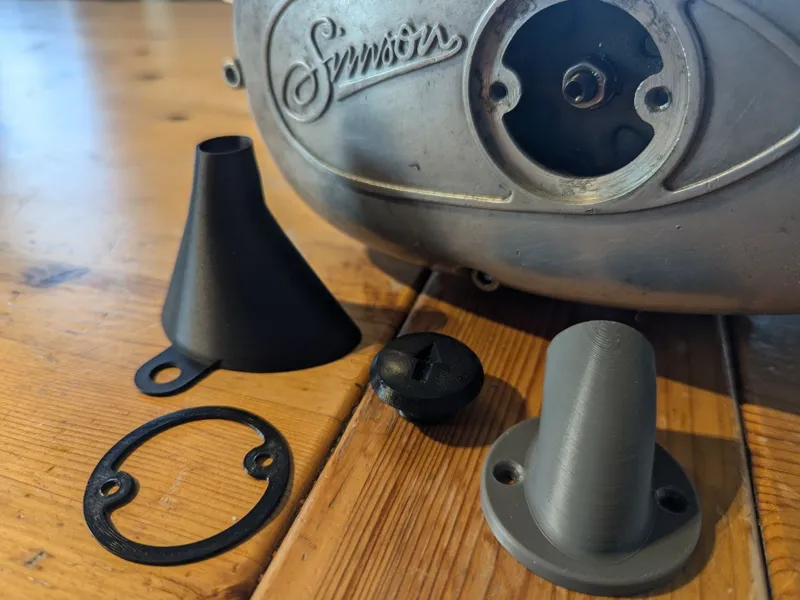 Simson M53 / M54 Öleinfüllhilfe