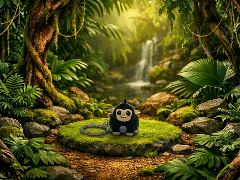 Gorilla - AniBowlz | Cute Keychain Pillbox