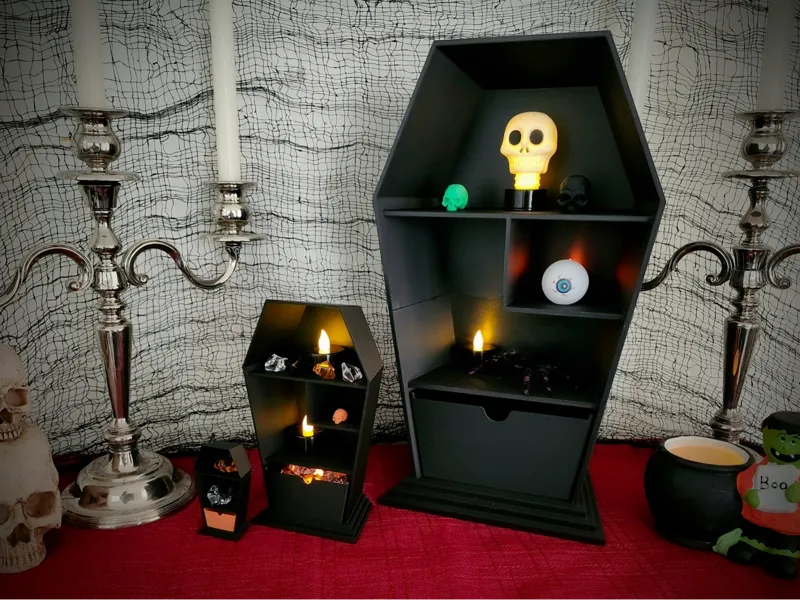 The Coffin Shelf with Drawer! (casket)