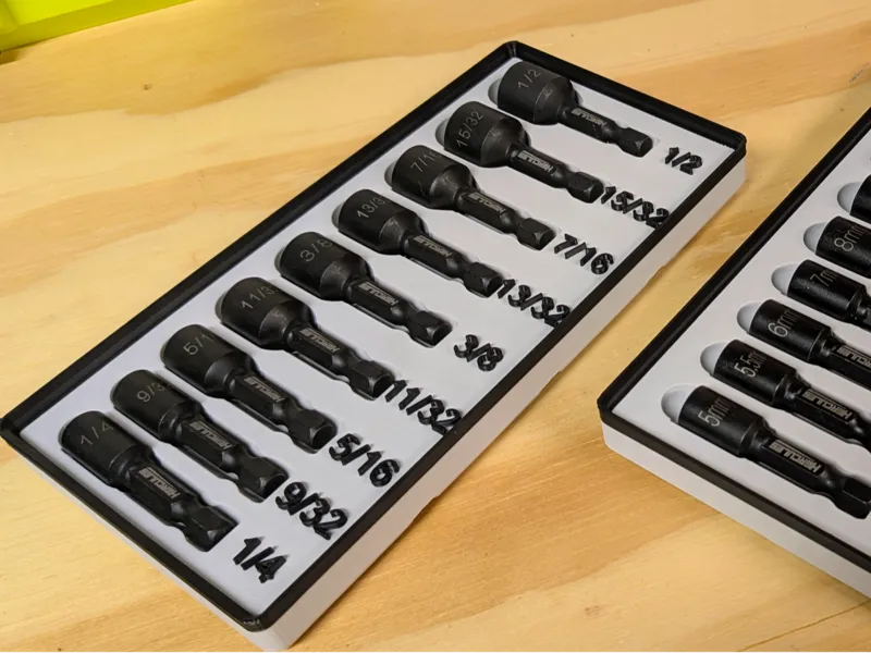Hercules Nut Setter Gridfinity Tray
