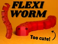 Flexi Worm, 2 walls, 10% infill