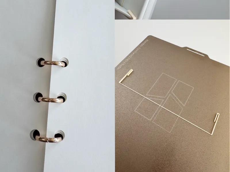 KWTRIO Hole Punch Paper Feed Depth Adjustment