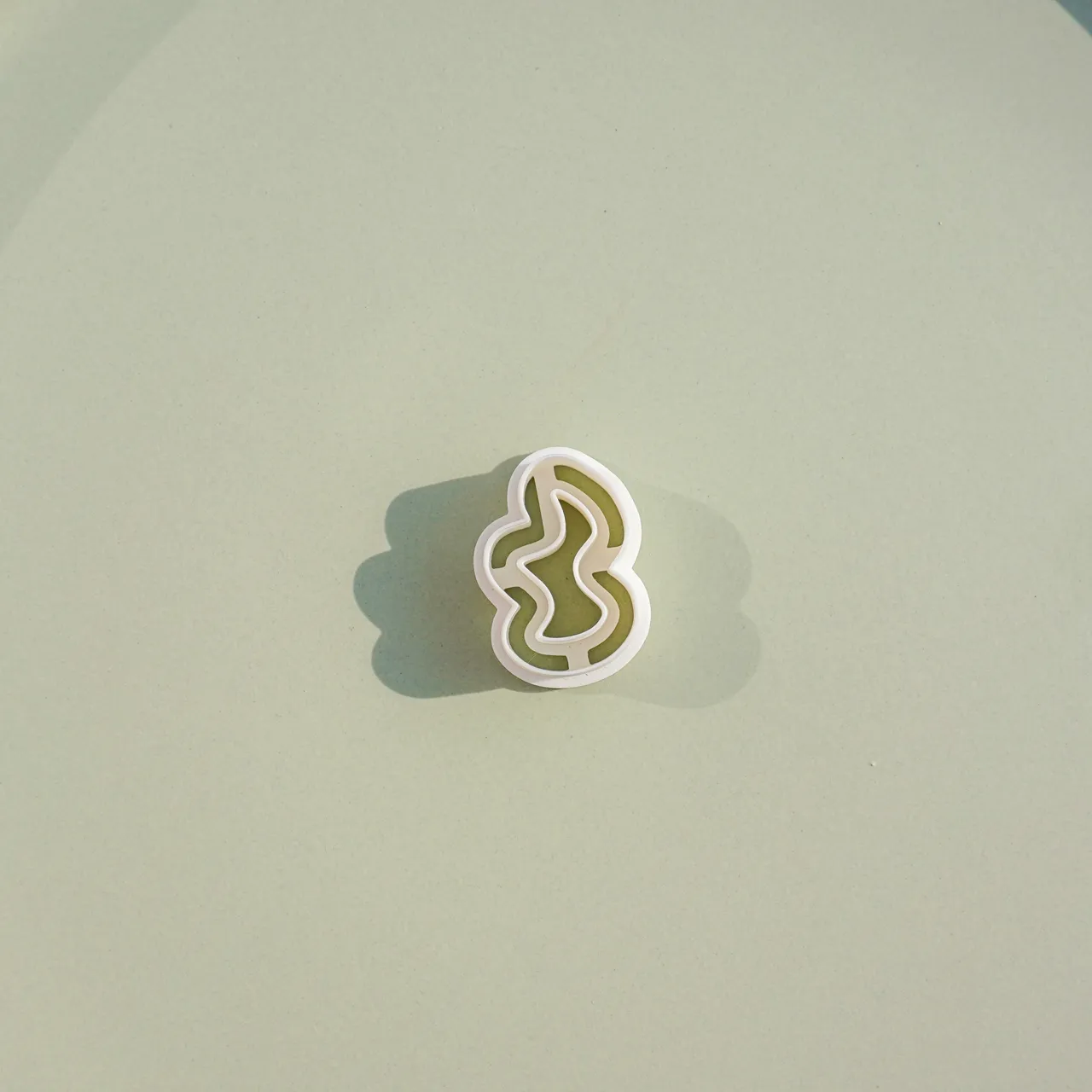 Abstract Polymer Clay Cutter Earrings Necklaces view 3