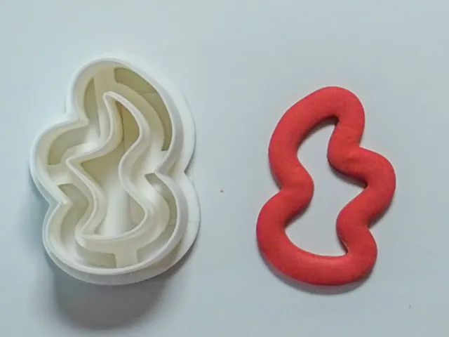 Abstract Polymer Clay Cutter Earrings Necklaces