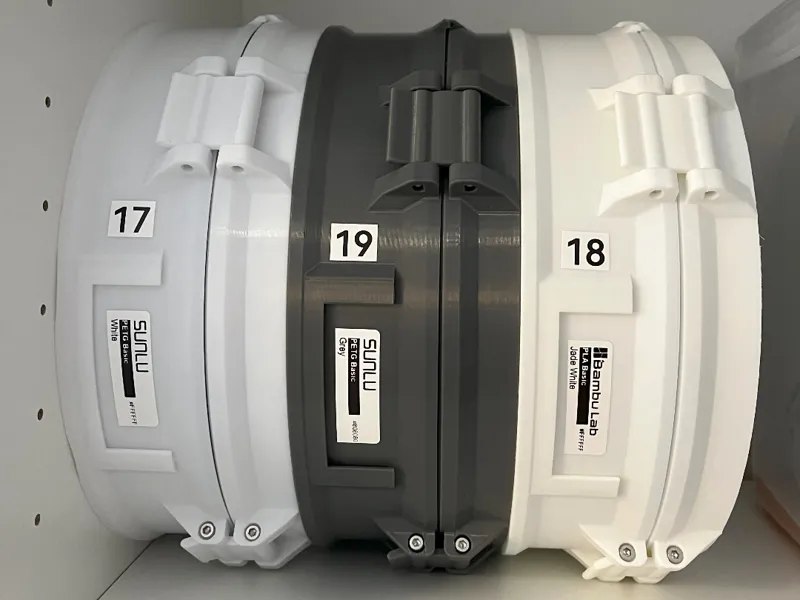 Filament Spool Storage Box w/ Tuya Humidity Sensor