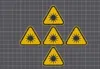 Label - Laser Beam Danger 5 Pcs