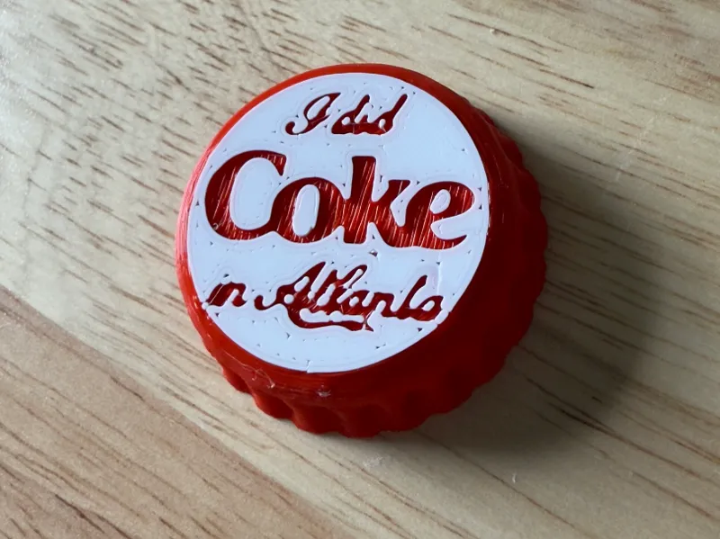 Coke Cap Atlanta - Gag Gift