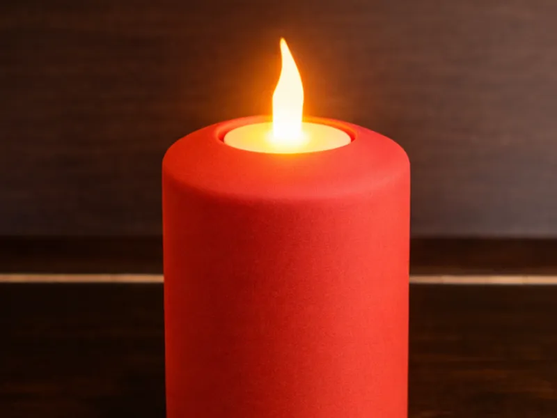 Realistic LED Tealight Candle Shell