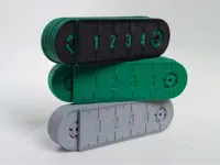 Mini règle pliante 30 cm — photo 1