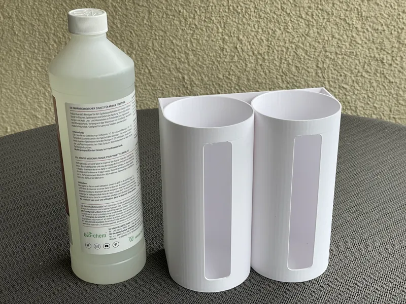 Halterung für Reiniger & Flaschen bis 83mm Ø