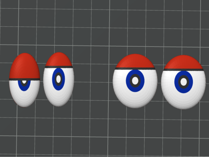Augen für Figuren