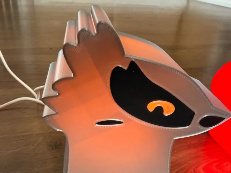 Root Keepers in Iron Meeple Lamp