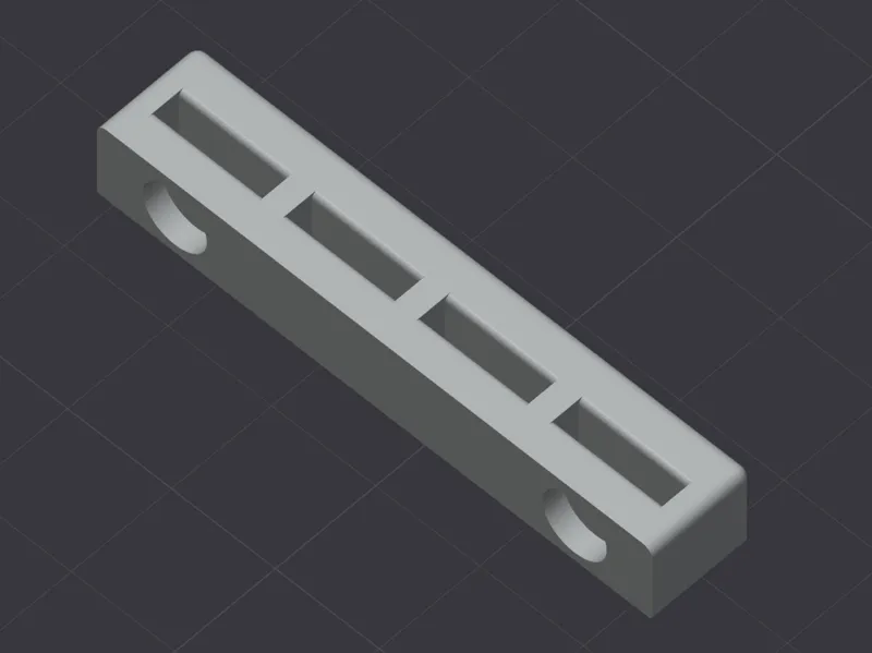Perfekter Filamentclip Halter 4 Stück