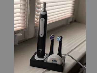 Oral-B Toothbrush Floss Replacement Heads Stand 