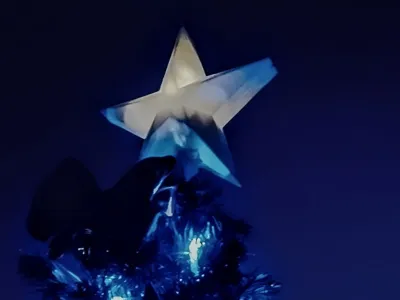 Star Christmas Treetop (Tealight)