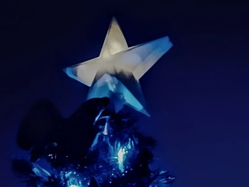 Star Christmas Treetop (Tealight)