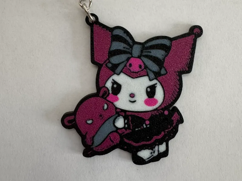 Kuromi Keychain