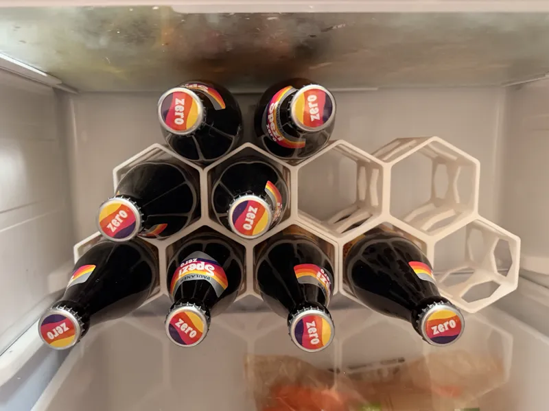 Kühlschrank Flaschenhalter Interlocking für 0,5l