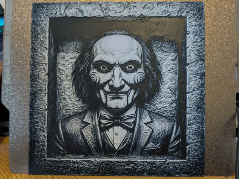 Billy the puppet - horror hueforge 