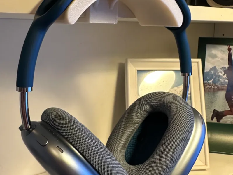 Airpods max shelf holder with clip version