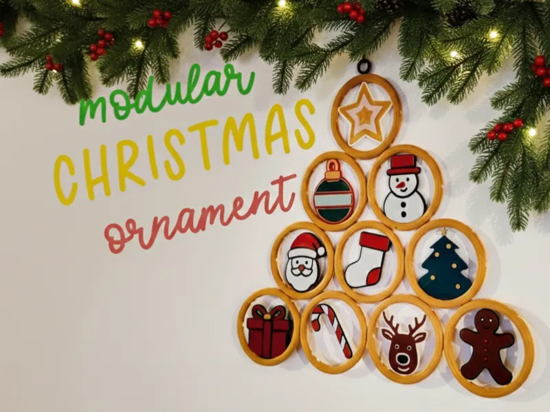 Modular Christmas Ornament
