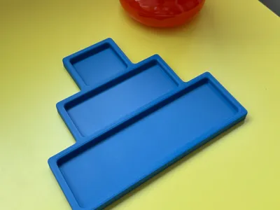Stepped Catchall Tray