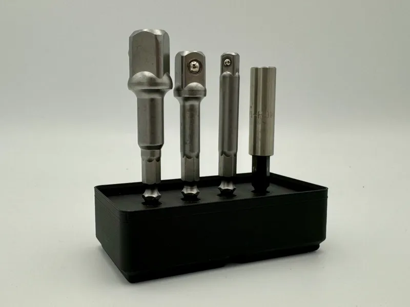 Gridfinity 1/4 inch Adapter Holder 
