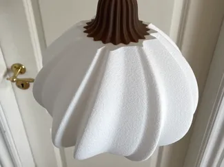 Fuzzy Lilly Lamp