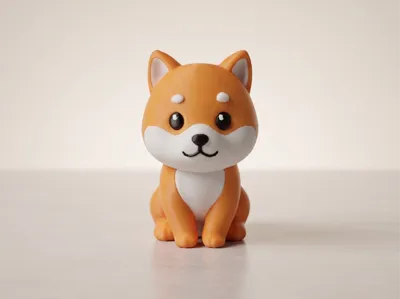 Shiba Chibi Cute Dog AMS