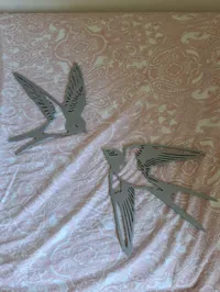 Décoration murale hirondelle — photo 3