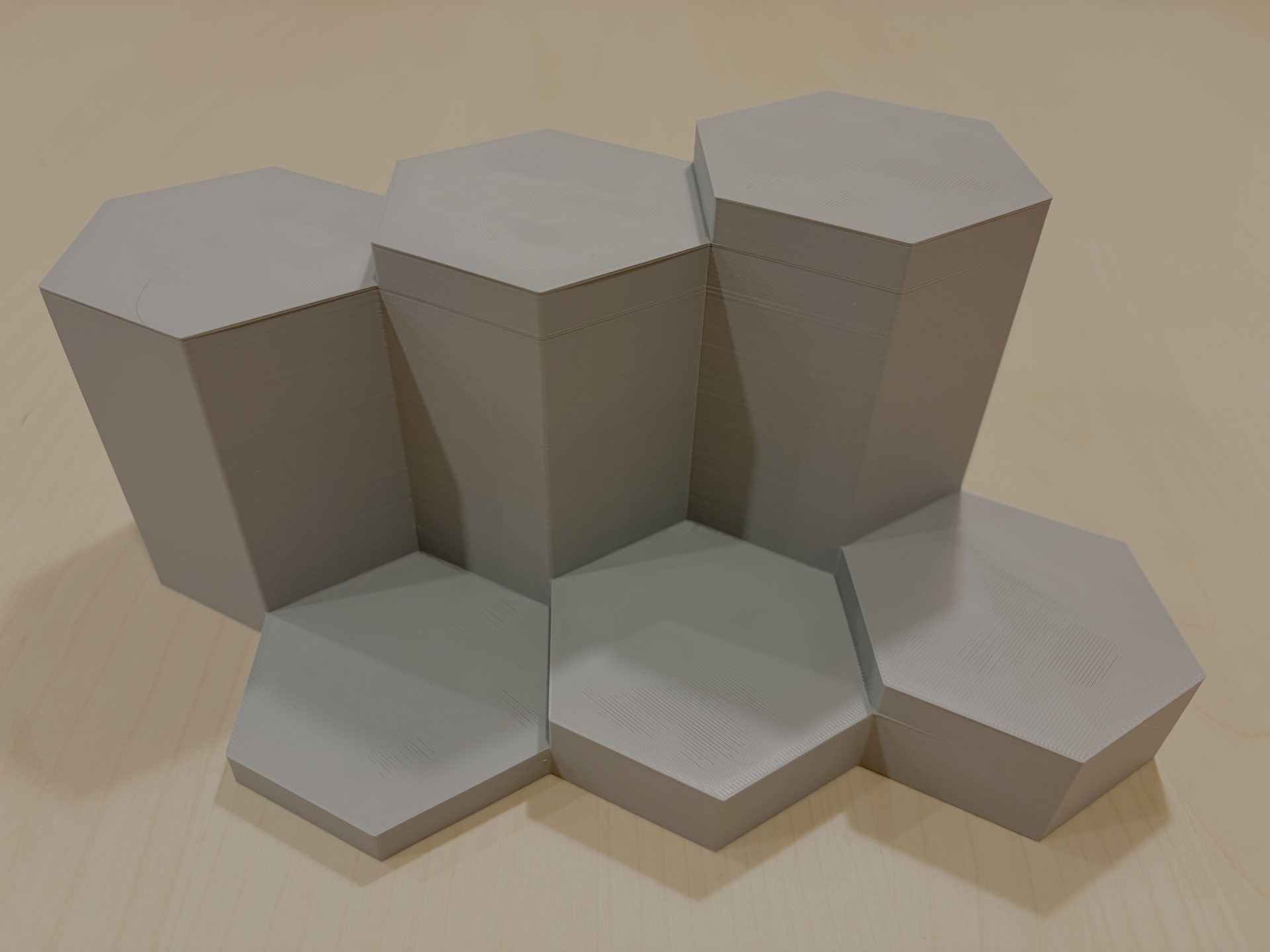 Hexagon Display Stand for Figures