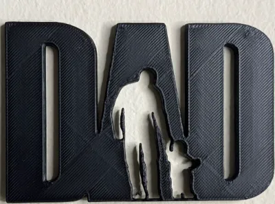 Dad Father's Day gift - Free 3D Print Model - MakerWorld
