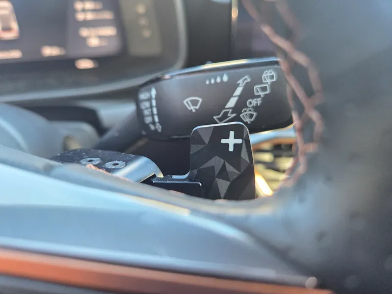 Thin Paddle Shifters for TDD Magnetic Shifters