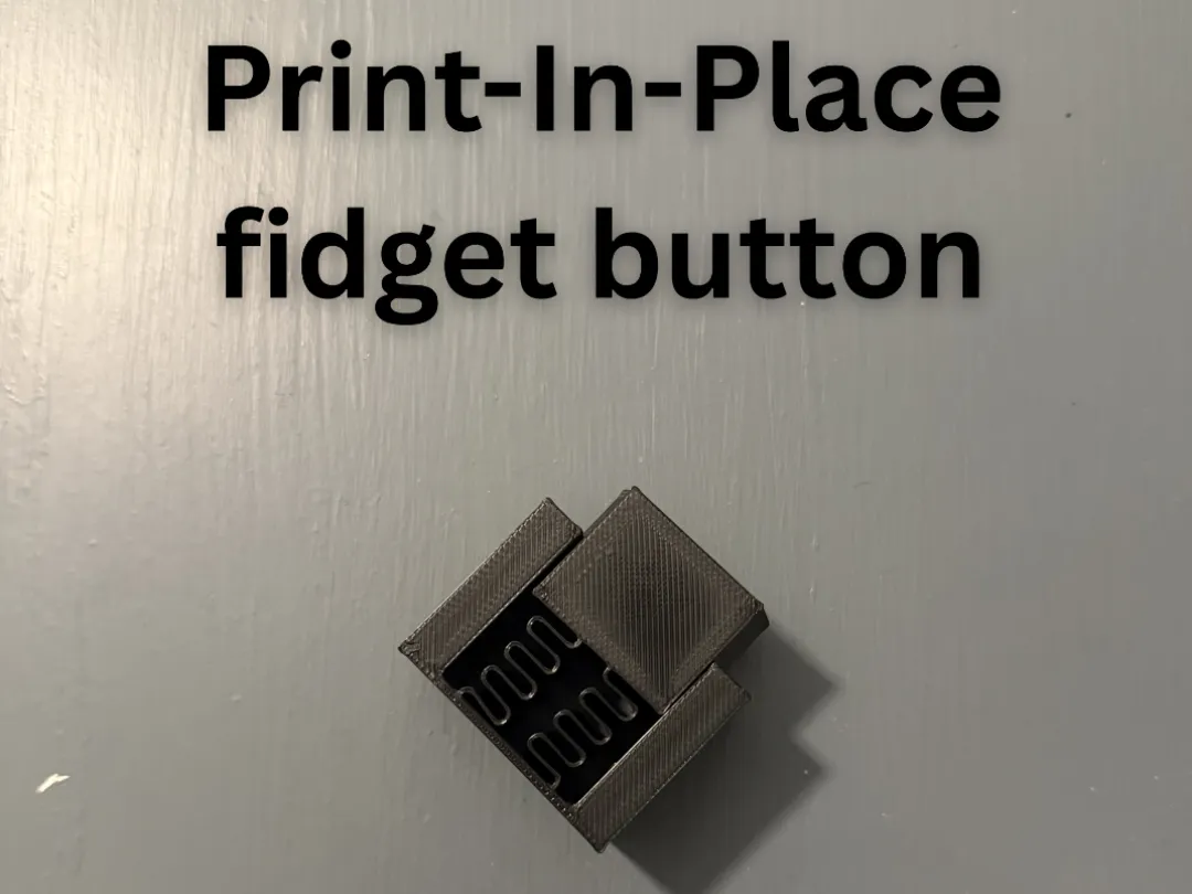 Fidget button - Free 3D Print Model - MakerWorld