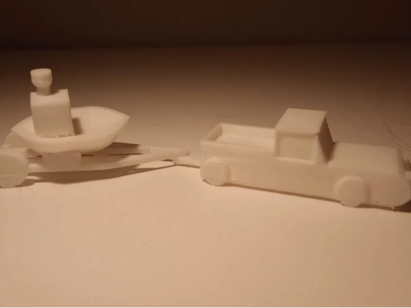 Car and Trailer  Model