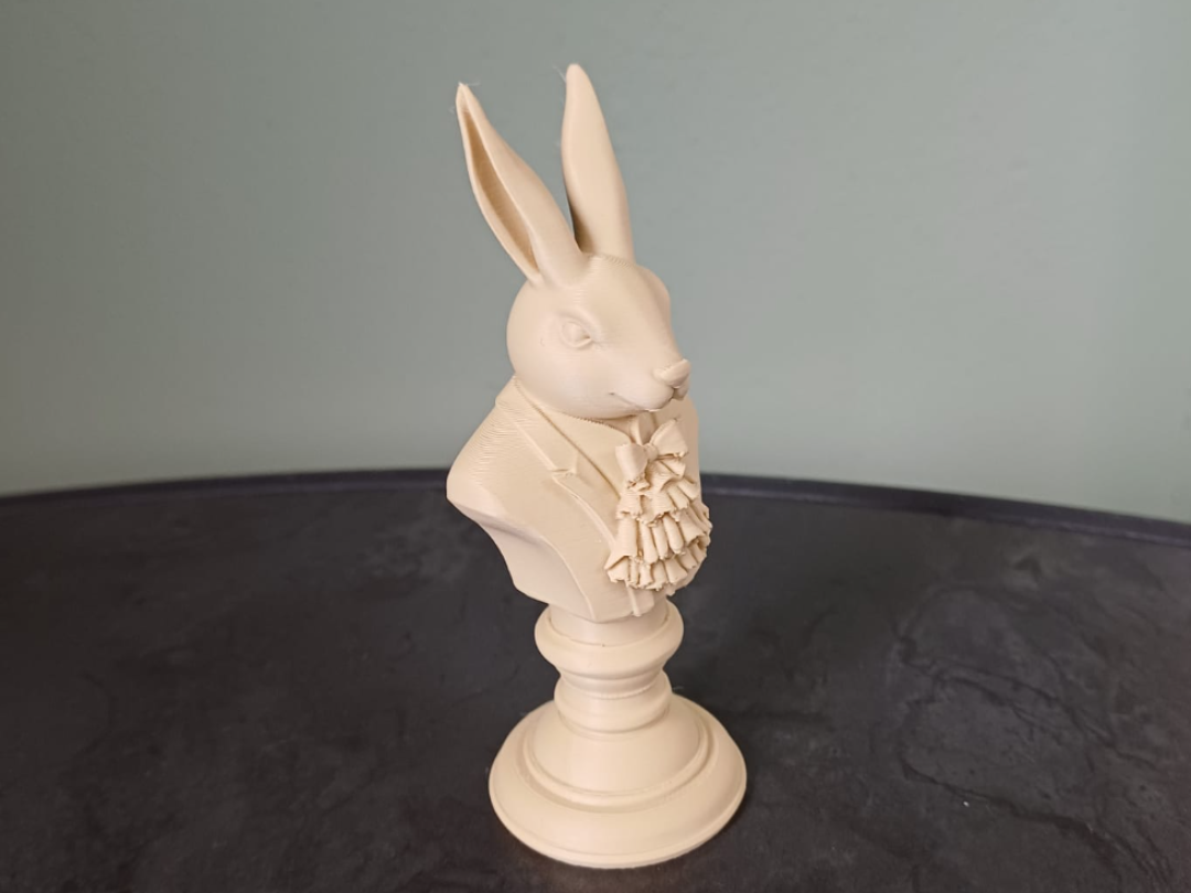 Gentleman Rabbit Bust – Decorative Bunny Statue