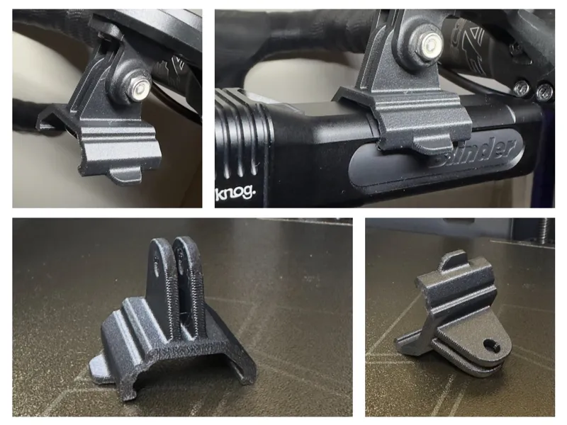 knog. Blinder 120 LED Bike-Light GoPro Mount
