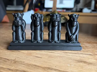 Les 4 singes