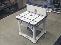 Main file including Makita table top.