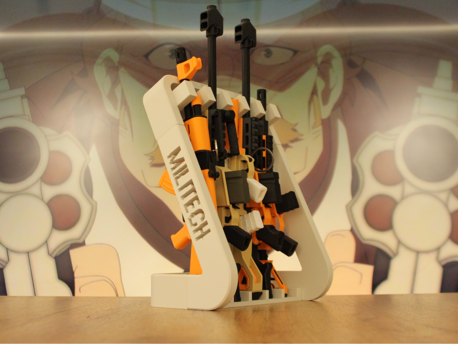 MILITECH Guns Display Stand