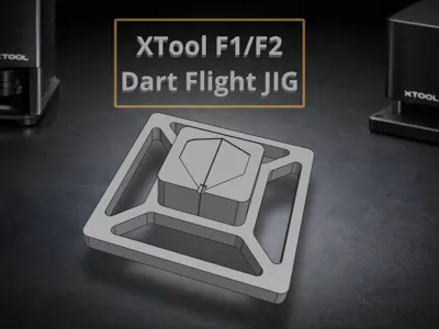XTool F1/F2 Universal Dart Flight JIG 