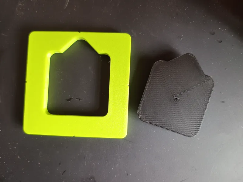 CLOCK MECHANISM - WOODWORK ROUTER TEMPLATE