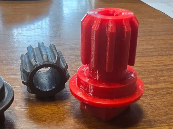 Philips meat grinder plastic gear