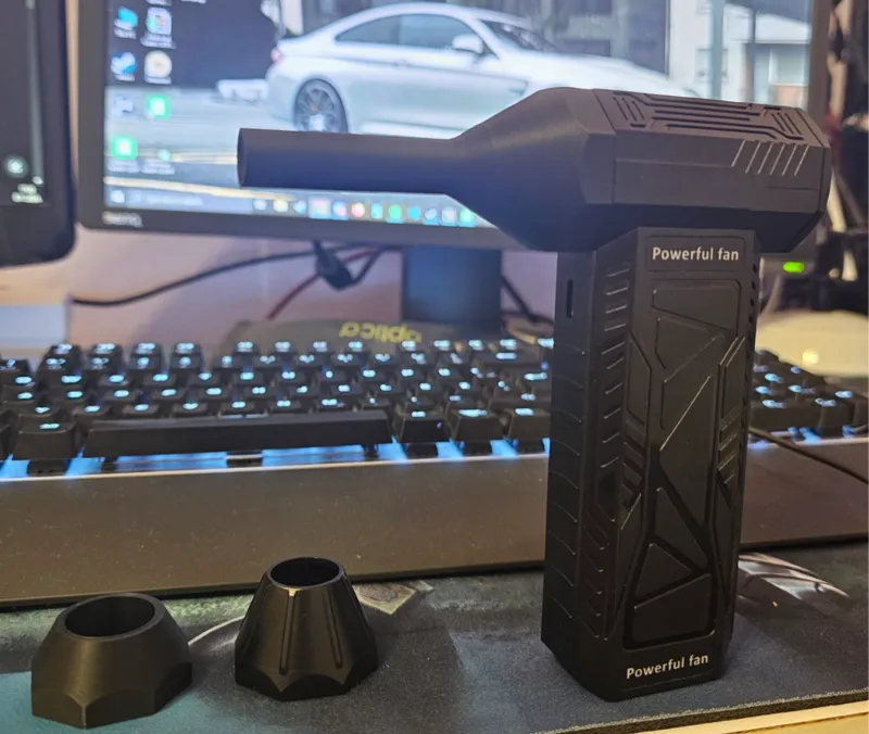 Mini turbo fan adapter