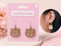 capybara earrings