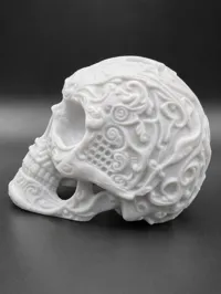 Decorative Skull Solar Light PETG