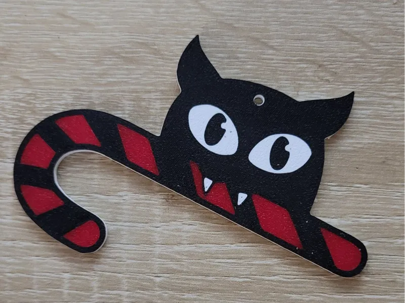 Candy Cane Cat